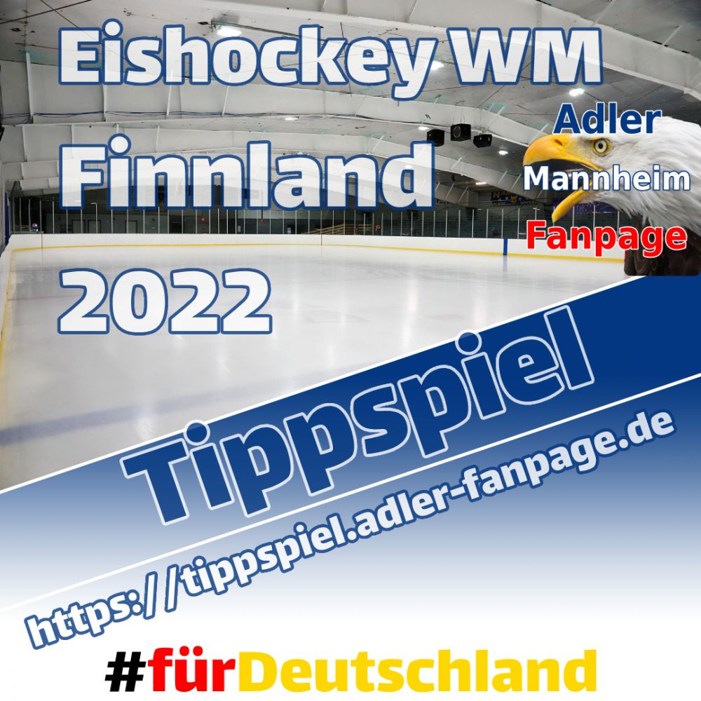 Eishockey WM 2022 Tippspiel
